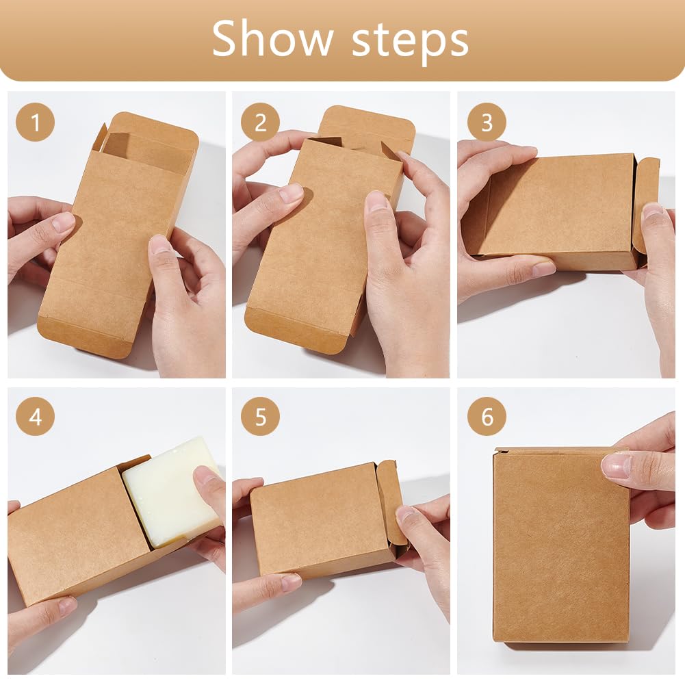 Amazon | BENECREAT 120枚9.7x7x3cm 小型段ボール クラフト紙 ギフト